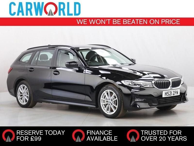 Black Used 2021 BMW 330e Performance Estate | £17,700 (Super price) - Image 1/3