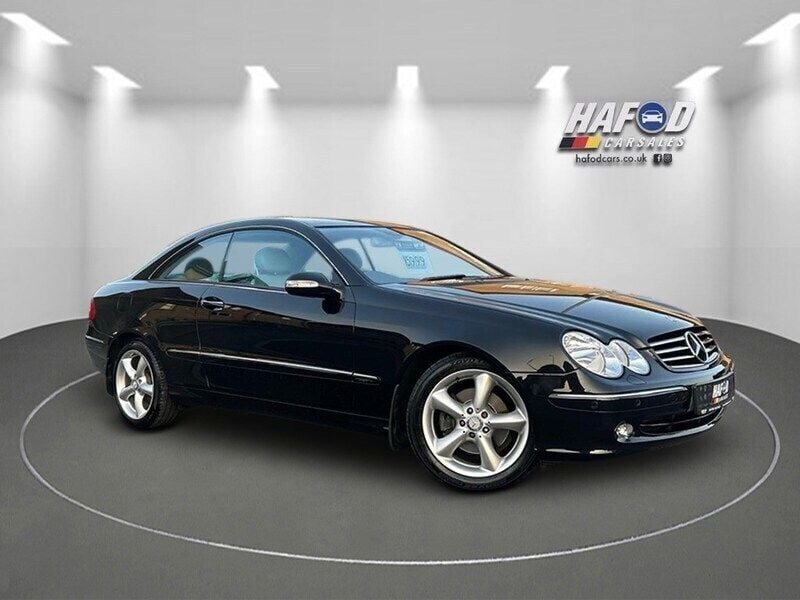 Black Used 2005 Mercedes CLK240 Avantgarde Coupe | £5,999 - Image 1/4