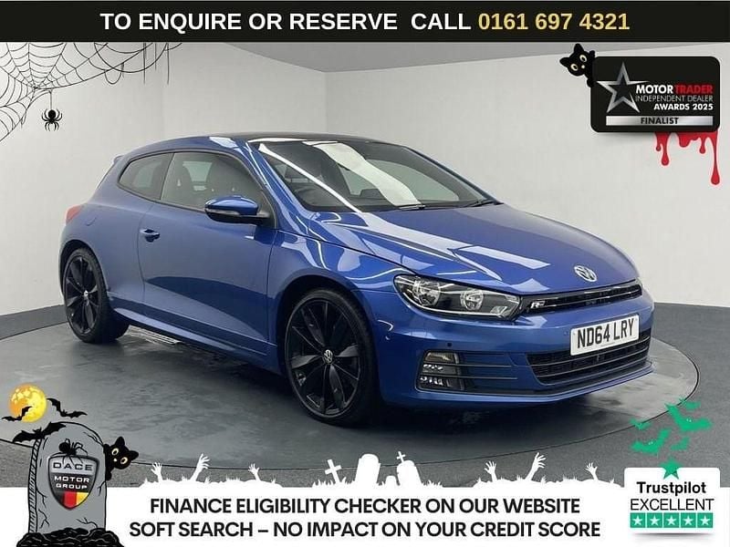 Blue Used 2014 VW Scirocco R-line Coupe | £7,970 (Fair price) - Image 1/3