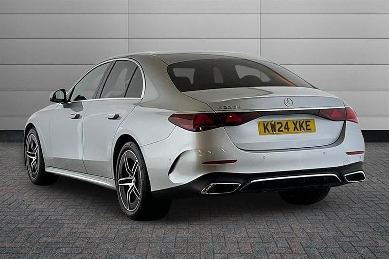 Used Mercedes E220 AMG Line Premium 197 HP (144 kW) 2024 High tech silver Sedan
