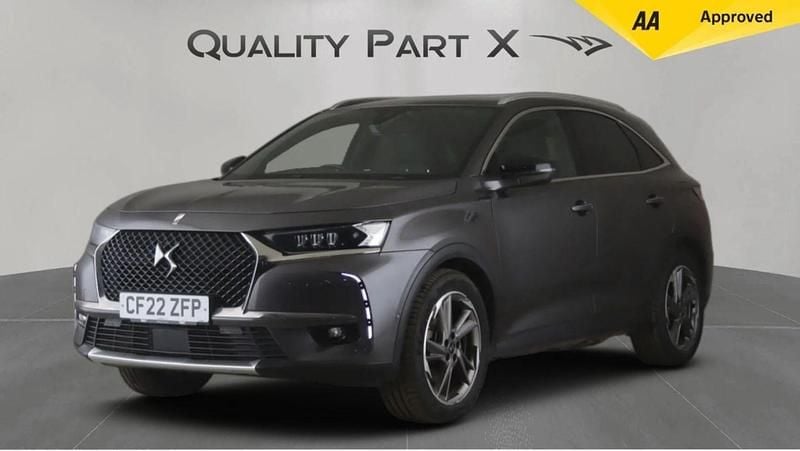 Used DS Automobiles DS7 Crossback Rivoli 225 HP (165 kW) 2022 Grey SUV