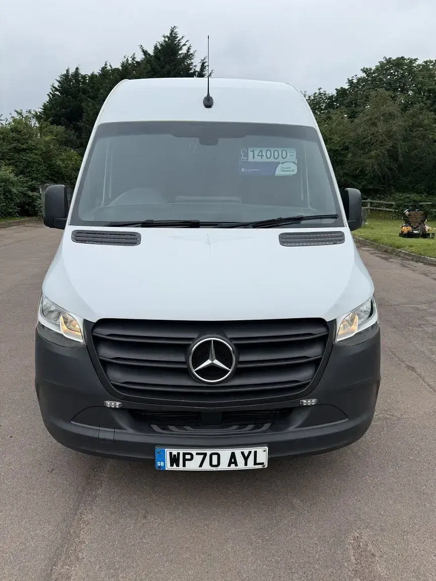 Used Mercedes Sprinter Progressive 140 HP (102 kW) 2020 White Van