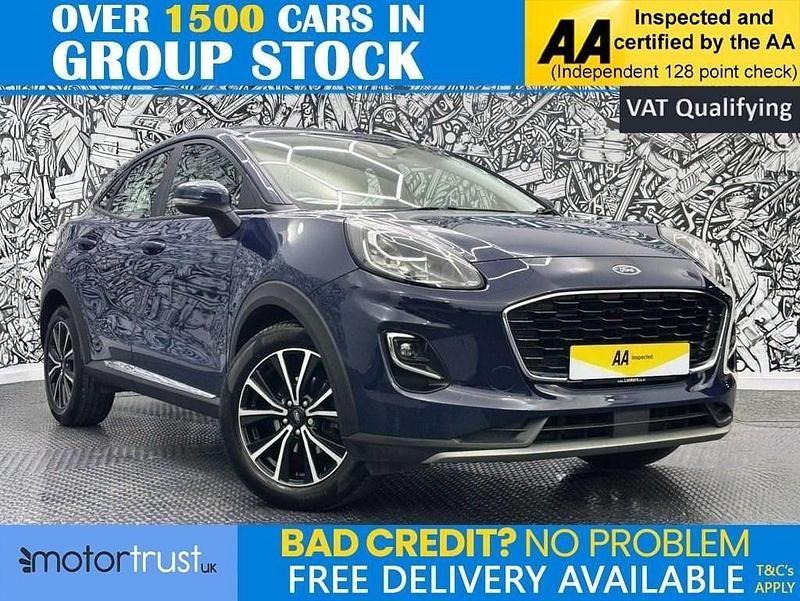 Blue Used 2023 Ford Puma Titanium SUV | £14,795 (Good price) - Image 1/4