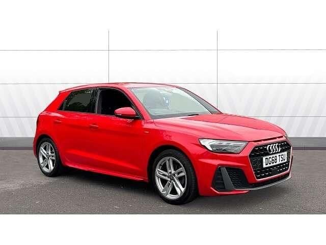 Red Used 2019 Audi A1 S-Line Hatchback | £15,396 (Fair price) - Image 1/4