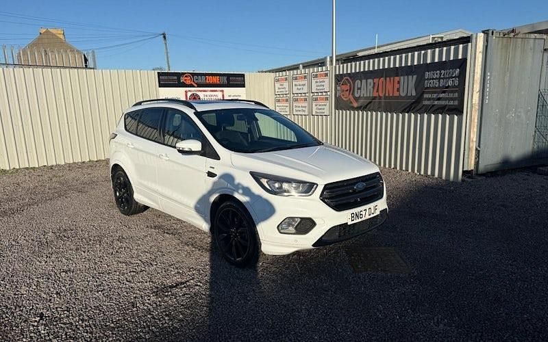 Used Ford Kuga ST-Line X 150 HP (110 kW) 2017 White SUV