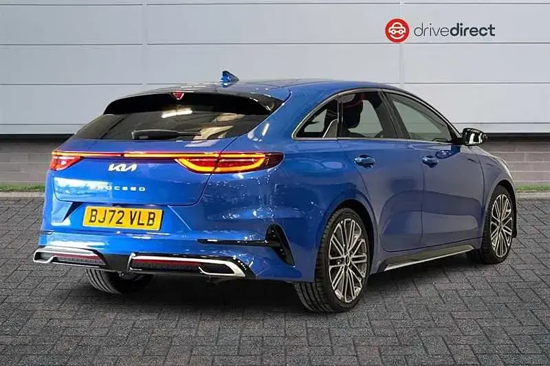 Used Kia ProCeed GT-Line S 158 HP (116 kW) 2022 Blue Estate