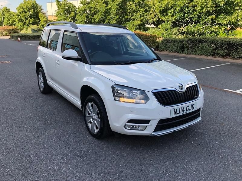 White Used 2014 Skoda Yeti GreenLine SUV | £2,295 (Expensive) - Image 1/4