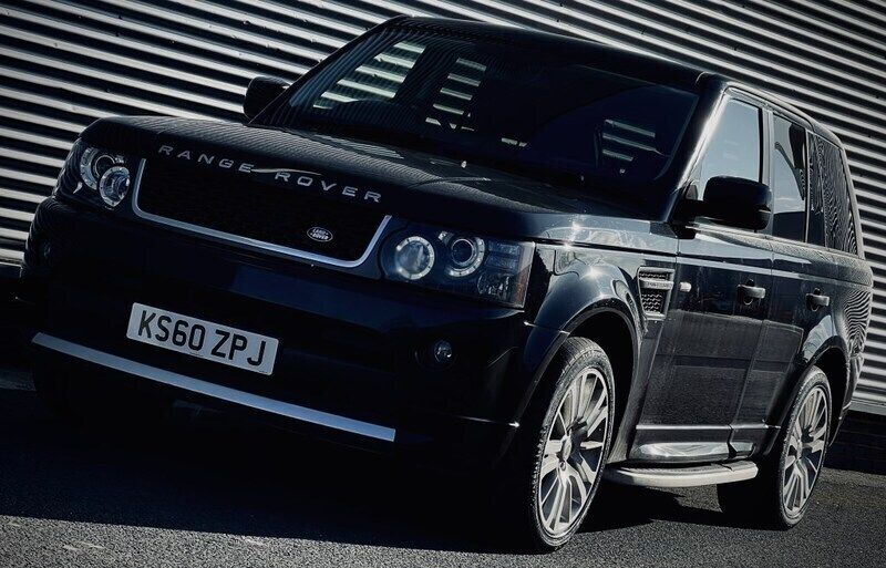 Black Used 2010 Land Rover Range Rover Sport HSE SUV | £6,000 (Fair price) - Image 1/4