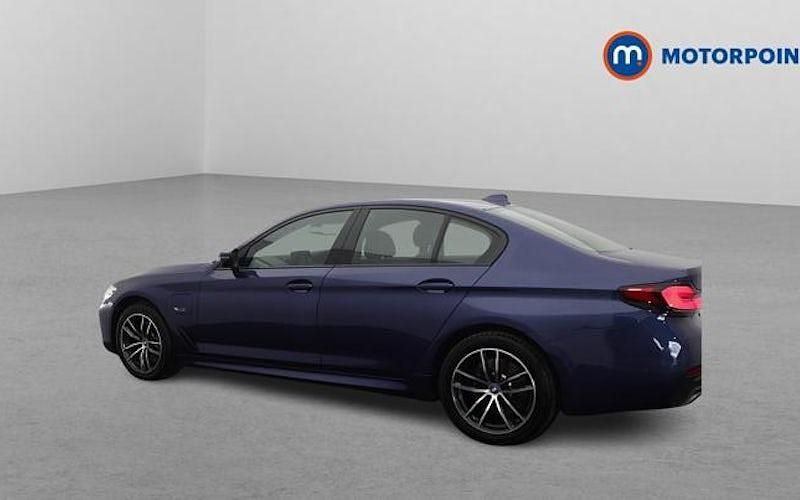 Used BMW 530e M Sport 292 HP (214 kW) 2023 Blue Sedan
