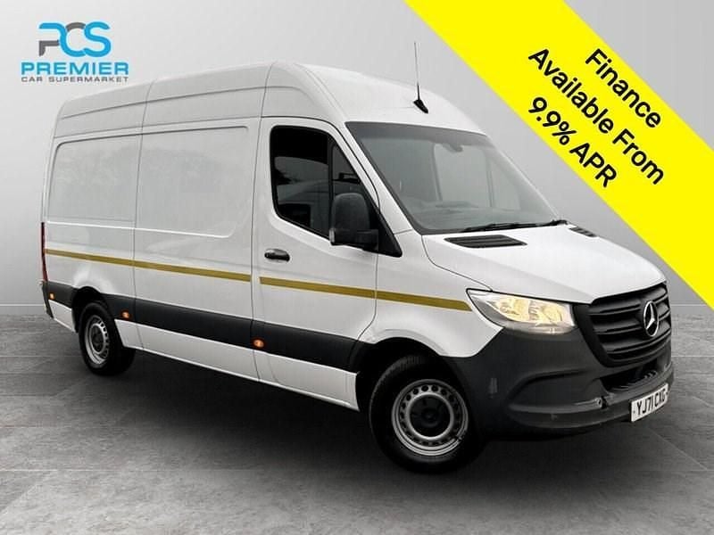 White Used 2021 Mercedes Sprinter Progressive Van | £13,000 - Image 1/3