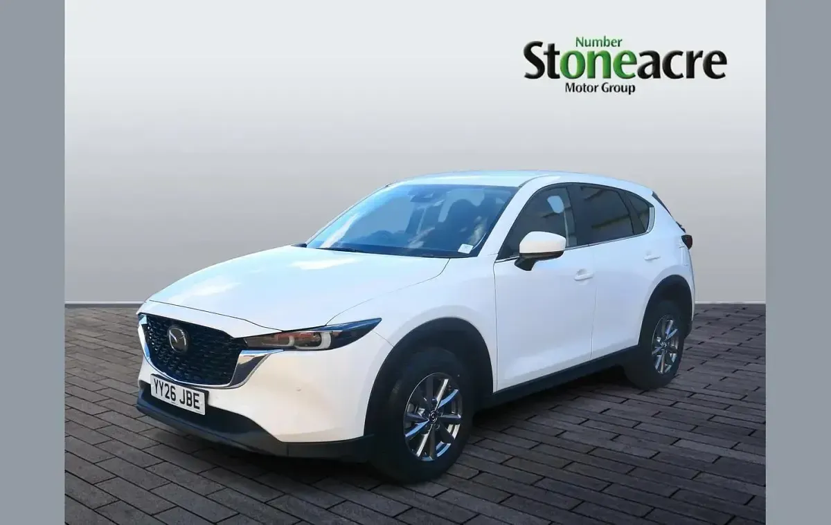 Ny Mazda CX-5 Center-Line 165 HK (121 kW) 2026 Vit SUV