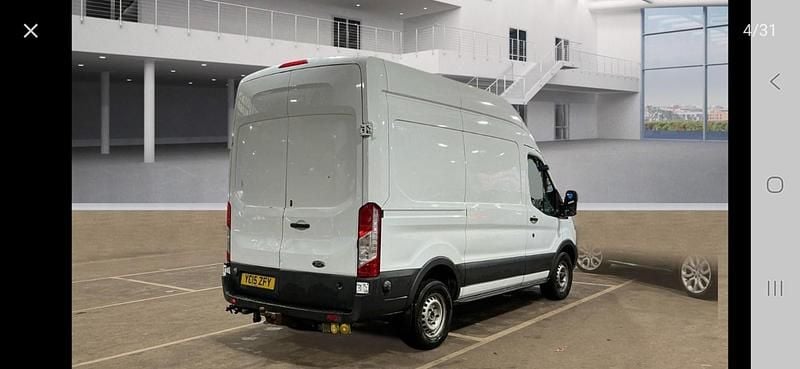 Used Ford Transit 125 HP (91 kW) 2015 White Van