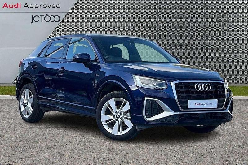 Black Used 2024 Audi Q2 S-Line SUV | £24,380 (A bit pricey) - Image 1/4