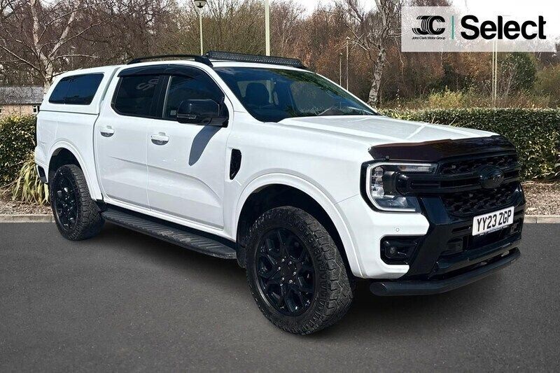 White Used 2023 Ford Ranger Wildtrack Pickup | £34,775 (Good price) - Image 1/4