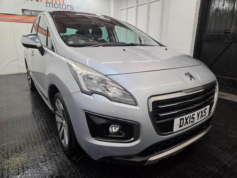 Silver Used 2015 Peugeot 3008 Allure Hatchback | £6,995 (Fair price) - Image 1/3