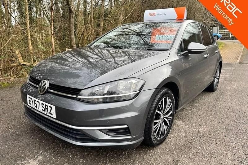 Used VW Golf VII SE 110 HP (80 kW) 2017 Grey Hatchback