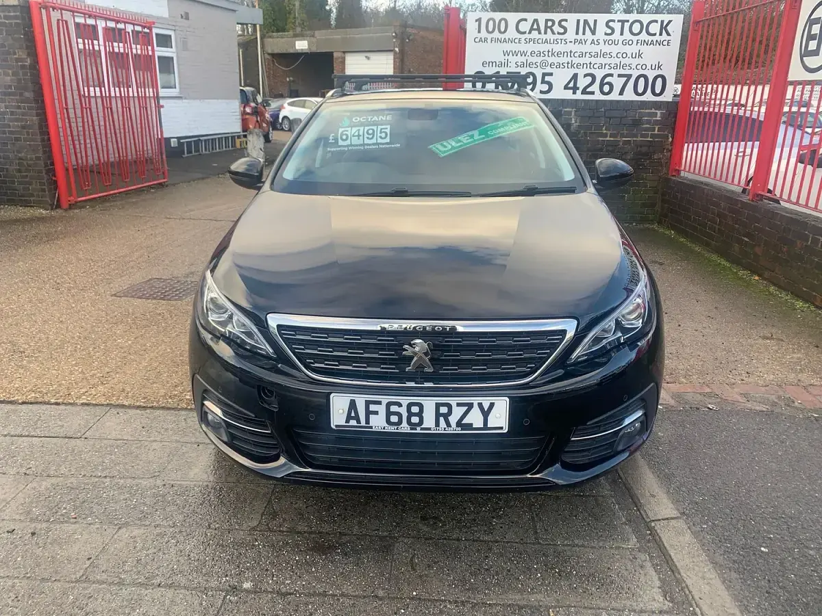 Used Peugeot 308 Allure 2018 Black Estate