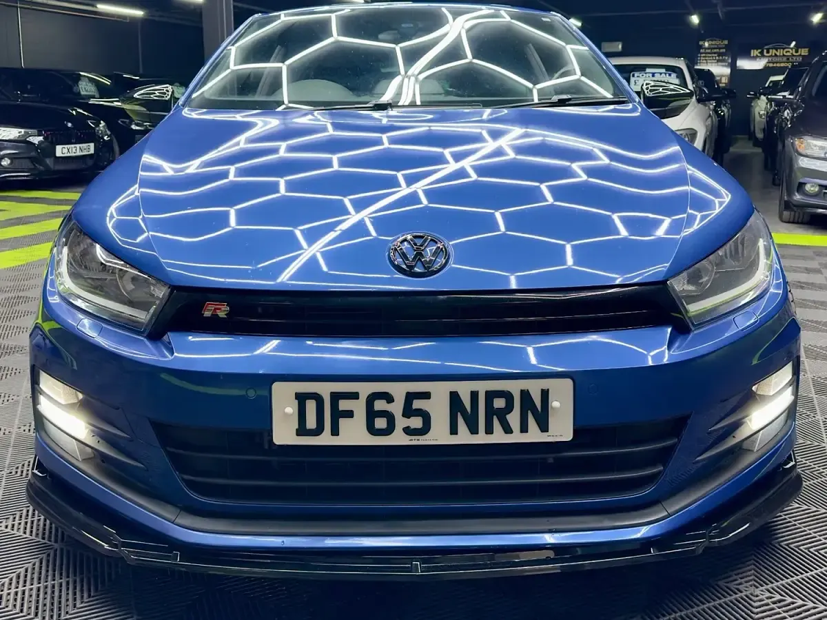 Used VW Scirocco R-line 184 HP (135 kW) 2015 Blue Coupe