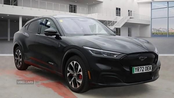Black Used 2022 Ford Mustang Mach-E Extended Range SUV | £29,495 (Fair price) - Image 1/4