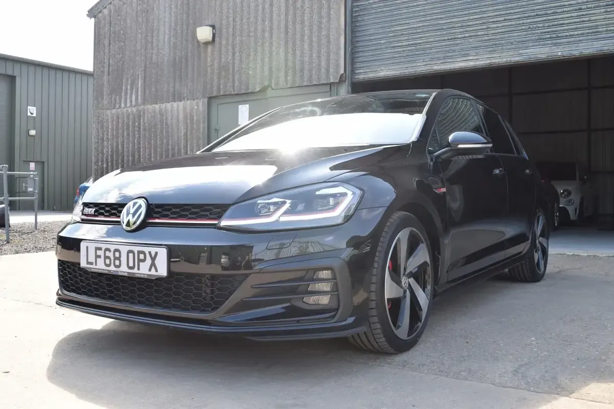 Used VW Golf VII GTI 2018 Black Hatchback