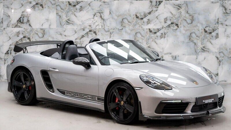 Silver Used 2023 Porsche 718 Boxster Cabriolet | £61,989 (Fair price) - Image 1/4