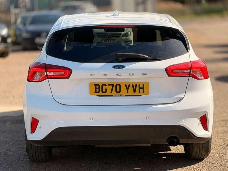 Used Ford Focus Titanium 2020 White Hatchback