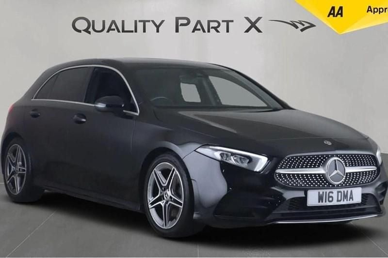 Black Used 2021 Mercedes A220 AMG line Hatchback | £16,600 (Good price) - Image 1/1