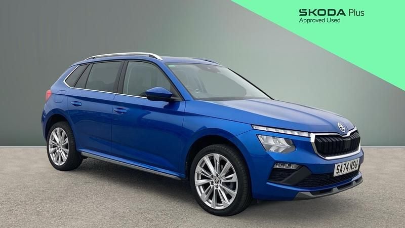 Used Skoda Kamiq SE L 116 HP (85 kW) 2024 Blue SUV