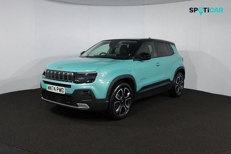 Blue/black Used 2024 Jeep Avenger Summit SUV | £17,990 (Fair price) - Image 1/4