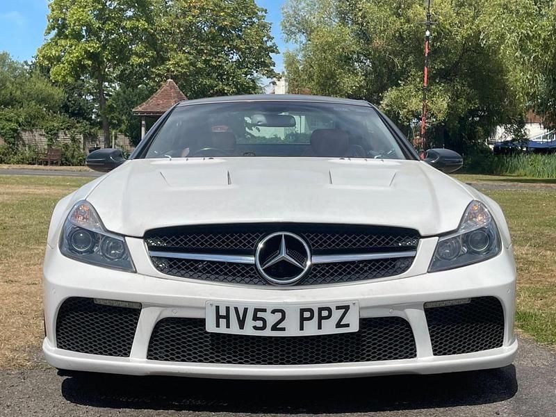 Used Mercedes SL500 2002 White Cabriolet