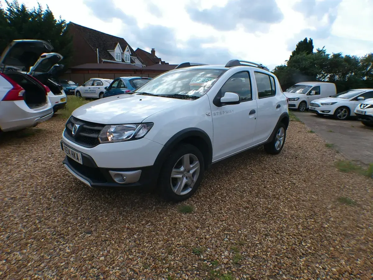 Used Dacia Sandero Ambiance 2014 White Hatchback