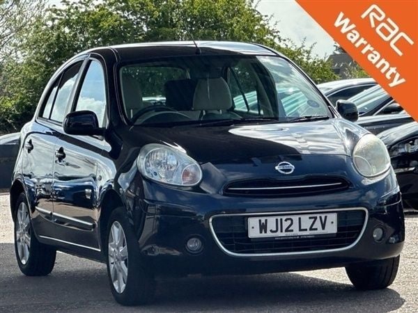 Black Used 2012 Nissan Micra Hatchback | £3,000 (Fair price) - Image 1/1