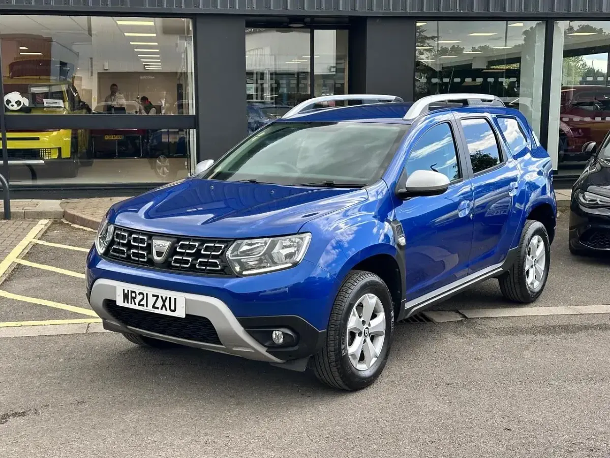 Second-hand Dacia Duster Comfort 115 CP (84 kW) 2021 Albastru SUV