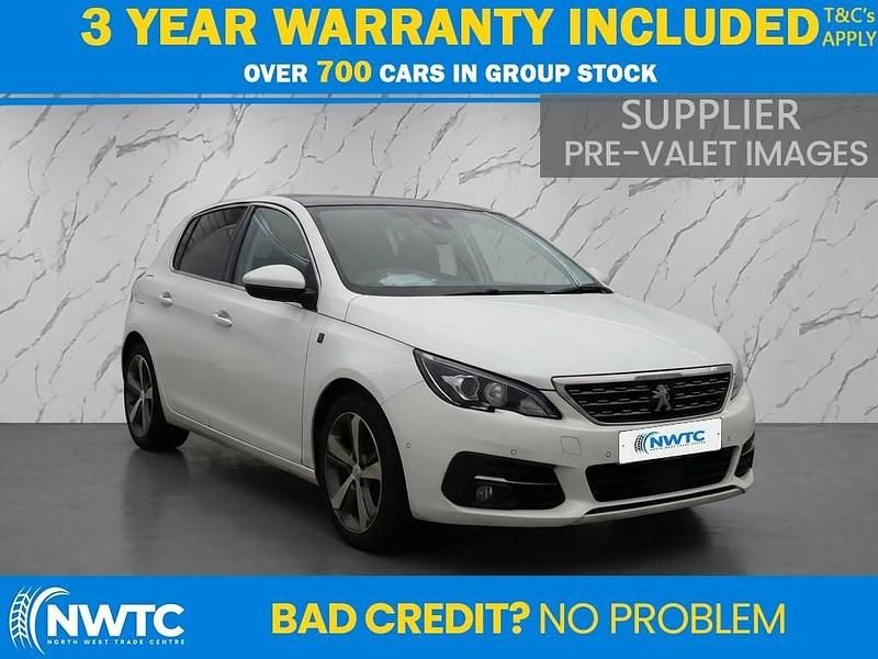 White Used 2019 Peugeot 308 S Hatchback | £6,995 (Fair price) - Image 1/1