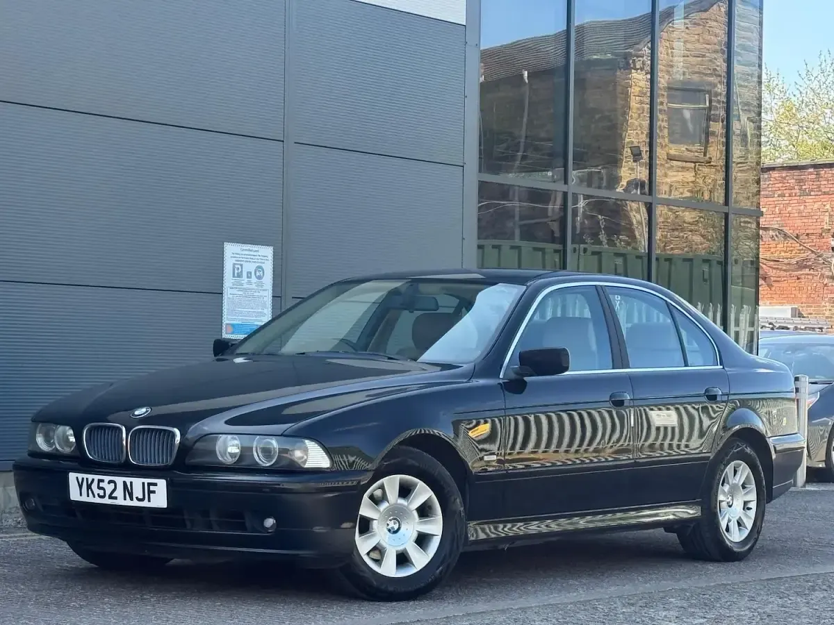 Used BMW 525 2002 Black Sedan