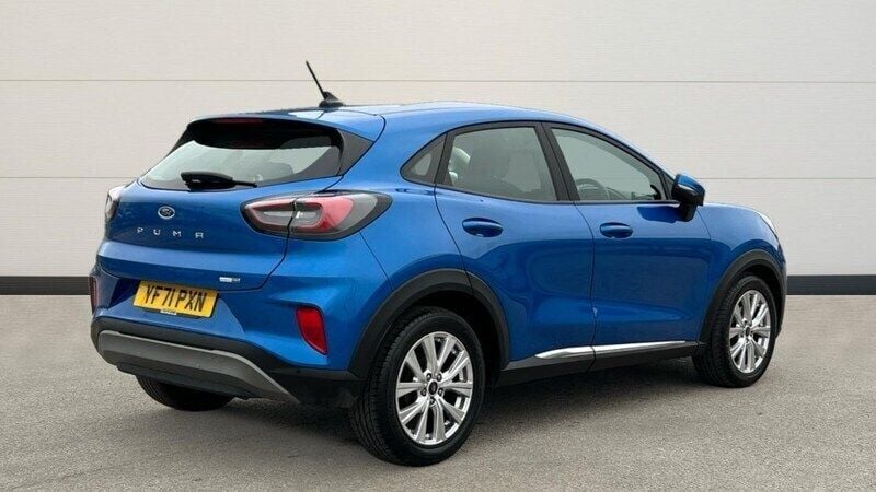 Used Ford Puma Titanium 125 HP (91 kW) 2022 Blue Hatchback