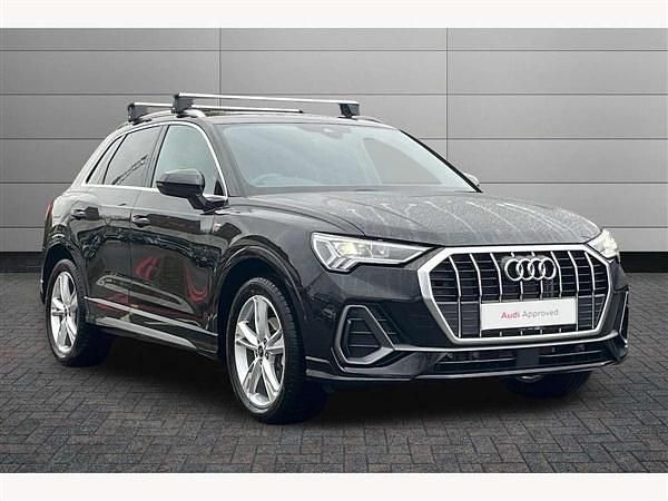 Black Used 2024 Audi Q3 S-Line SUV | £32,495 (Fair price) - Image 1/4