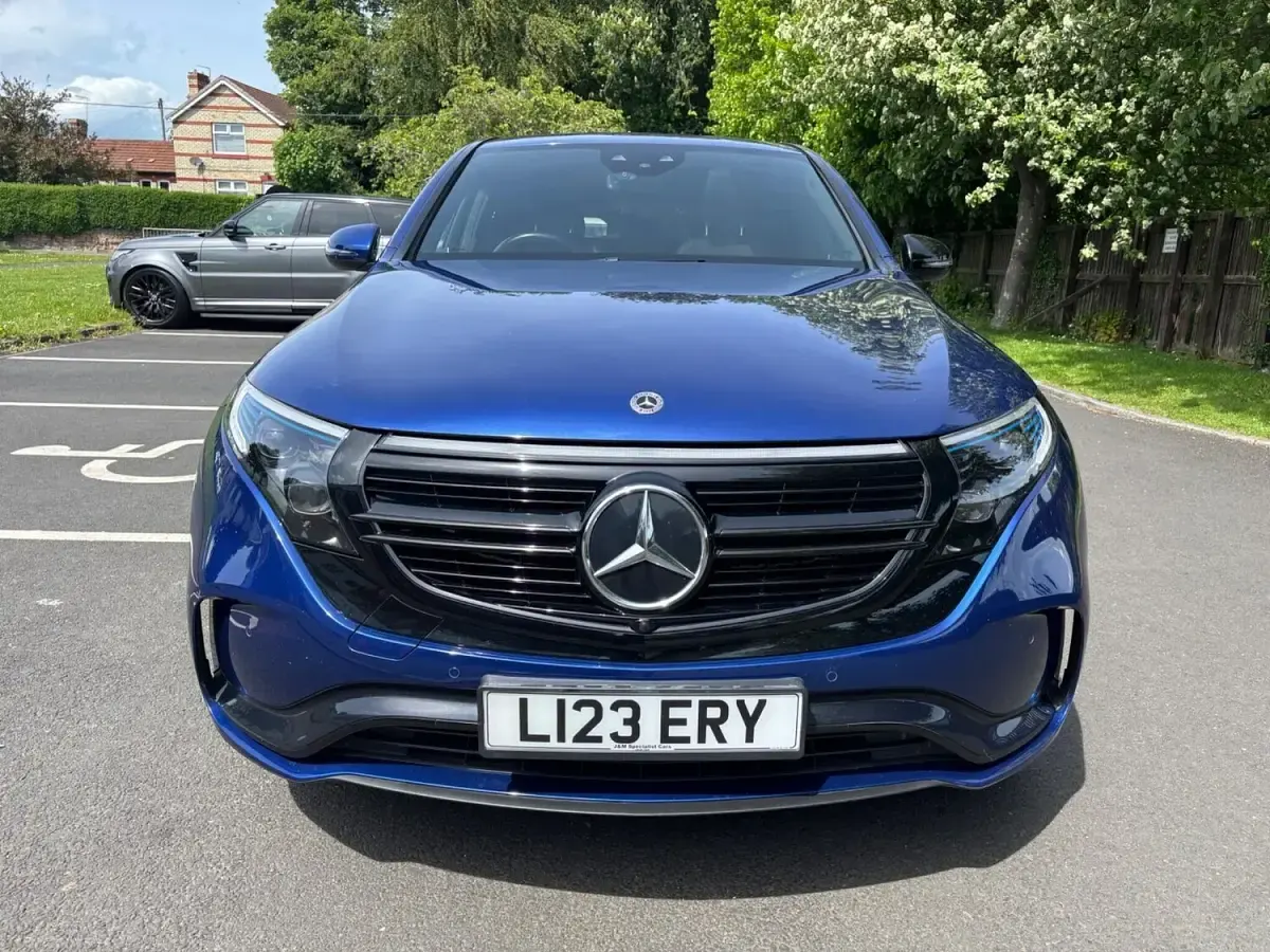Used Mercedes EQC400 AMG Line Premium 300 kW (408 HP) 2021 Blue SUV