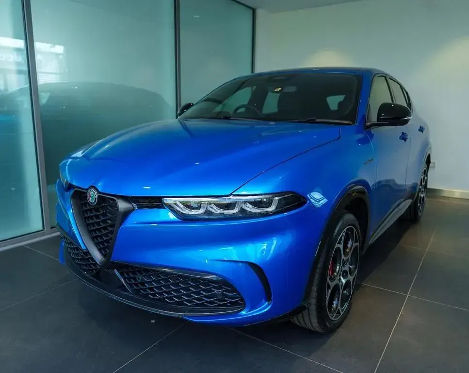 New Alfa Romeo Tonale Veloce 2025 Misano blue SUV