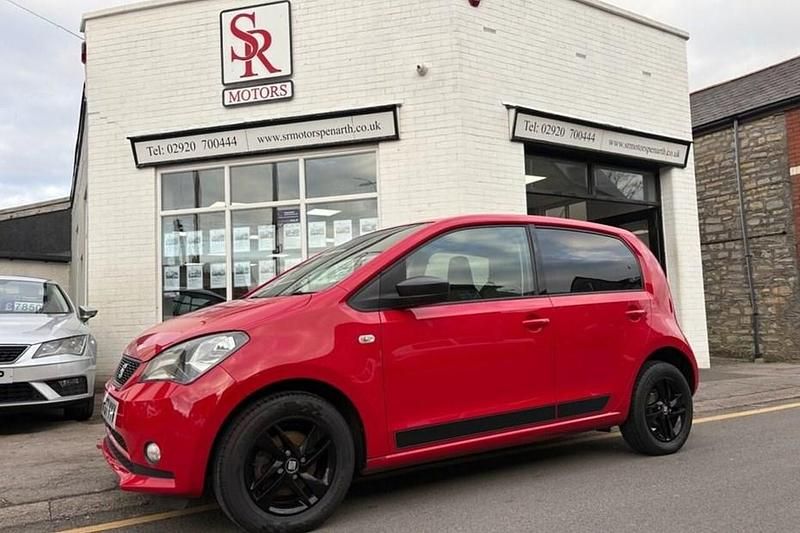 Used Seat Mii Design 2017 Red Hatchback
