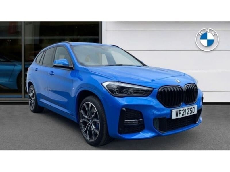 Misano blue Used 2021 BMW X1 M Sport SUV | £26,990 (Expensive) - Image 1/4