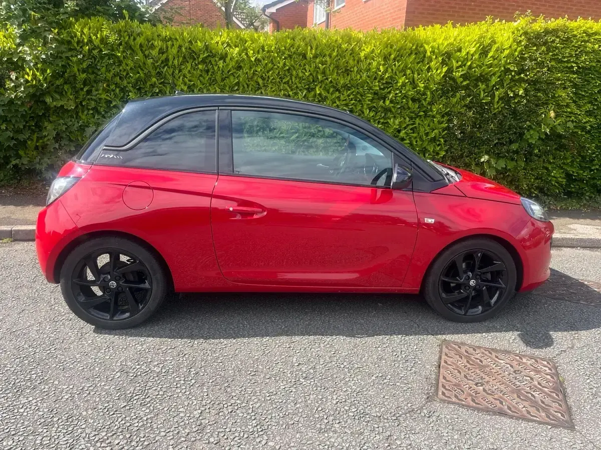 Used Vauxhall Adam S 70 HP (51 kW) 2016 Red Hatchback