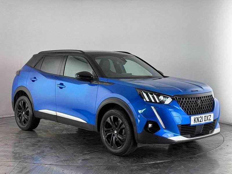Blue Used 2021 Peugeot 2008 GTi SUV | £12,400 (Fair price) - Image 1/3