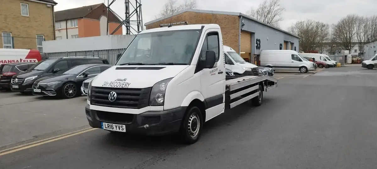 Used VW Crafter 109 HP (80 kW) 2016 White Van