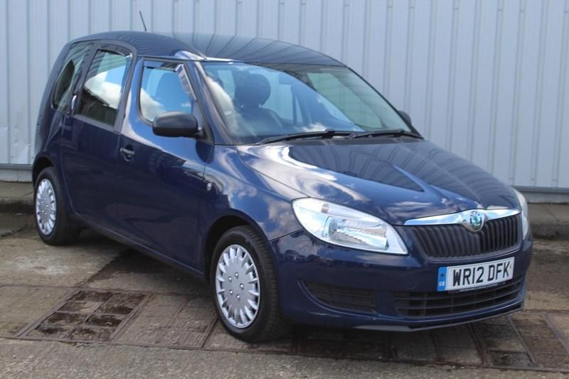 Used Skoda Roomster 105 HP (77 kW) 2012 Blue MPV
