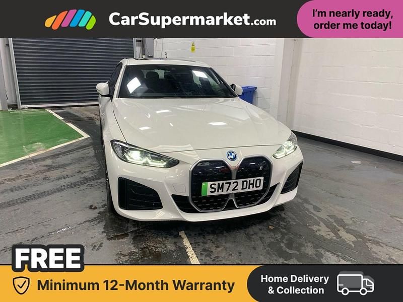 Used BMW i4 M Sport 250 kW (340 HP) 2022 White Sedan