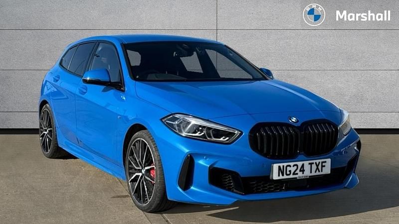 Used BMW 128 Comfort Edition 265 HP (194 kW) 2024 Misano blue metallic