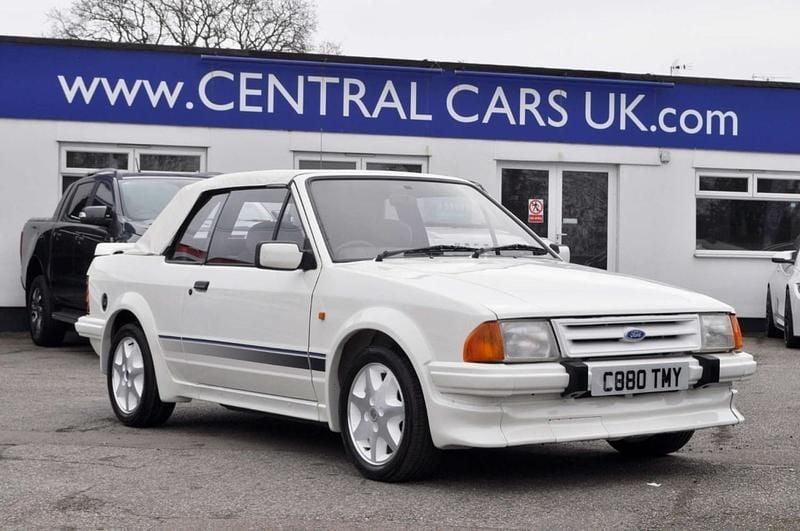 Used Ford Escort Cabriolet SE 1986 White Cabriolet