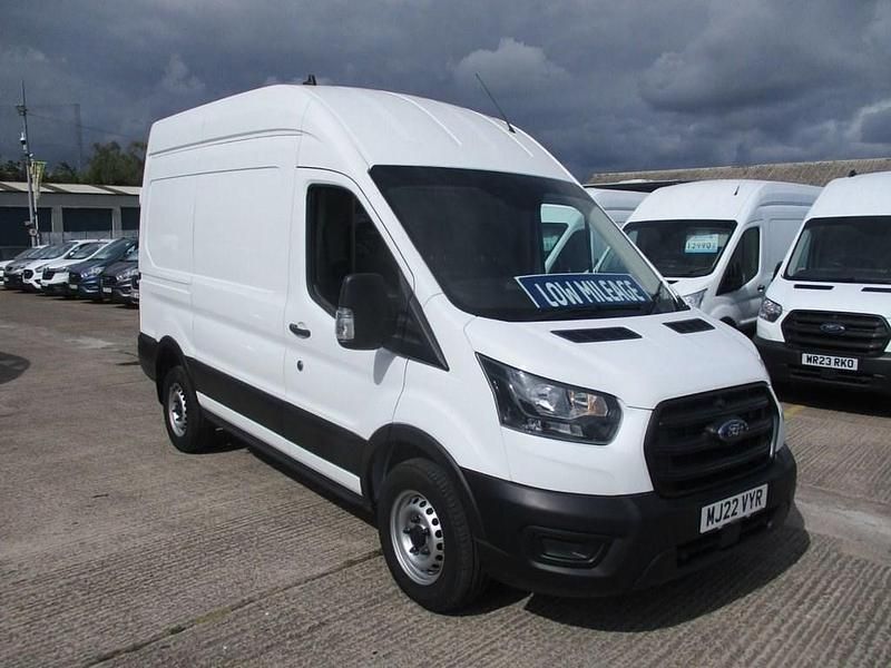 White Used 2022 Ford Transit S Van | £19,990 (A bit pricey) - Image 1/4