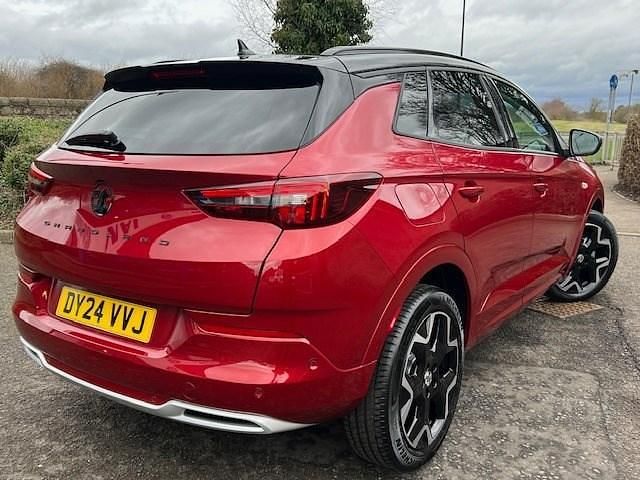 Used Vauxhall Grandland X Ultimate 2024 Red metallic SUV